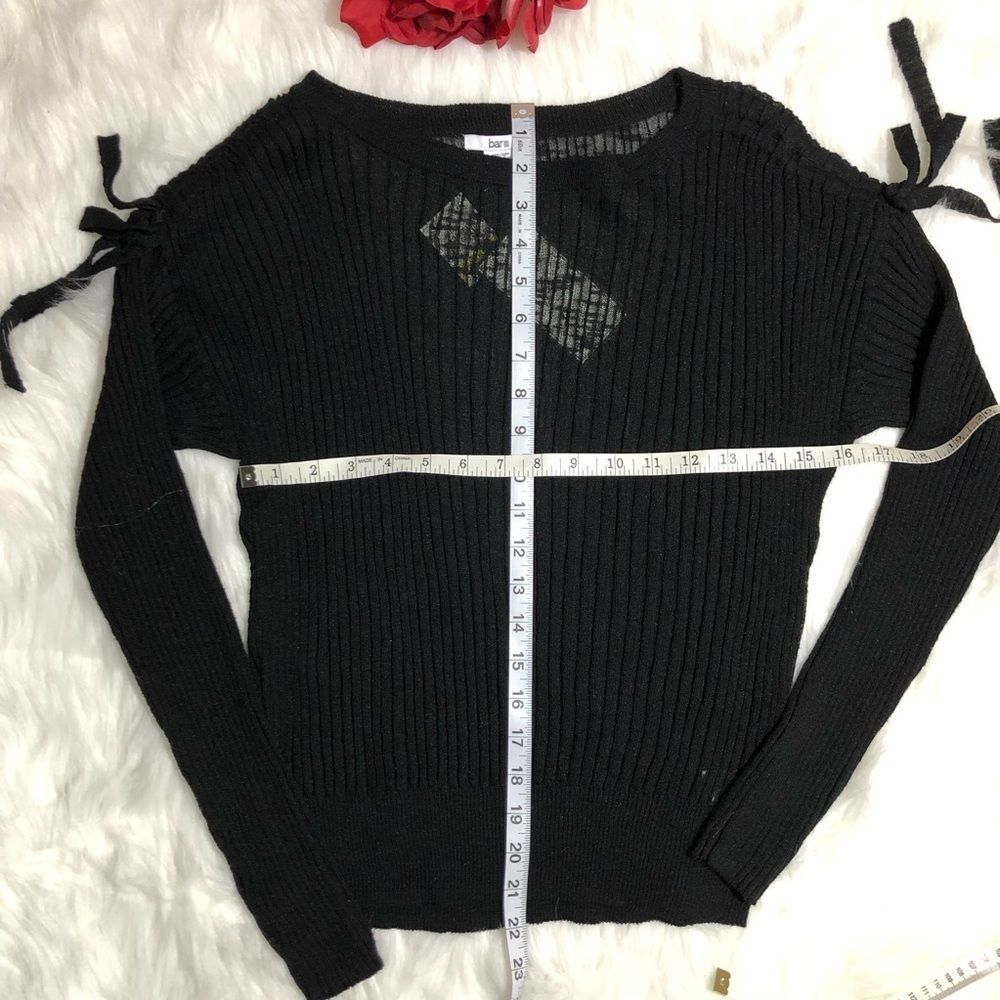 Bar III Ribbed Drawstring sweater - Picture 4 of 4